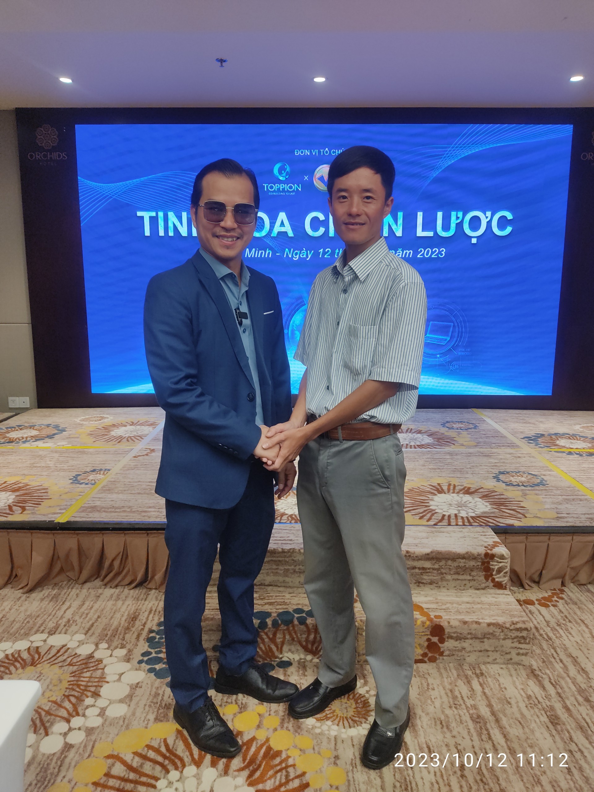 Cám ơn anh Loan Văn Sơn chủ tịch Toppion, đã chia sẻ tinh hoa chiến lược